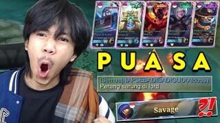 META PUASA BERSAMA SQUAD MAR APAKAH BERUJUNG SAVAGE ? - Mobile legends