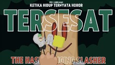 🗿🗿KETIKA TERSESAT DAN TERNYATA HIDUP INI HOROR| SPONGEBOB X ONE PIECE🗿🗿