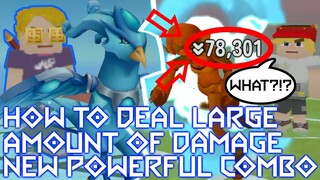 HOW TO DEAL LARGE AMOUNT OF DAMAGE TO THE ENEMY USING WATER TYPE PETS IN TRAINERS ARENA|| BLOCKMANGO