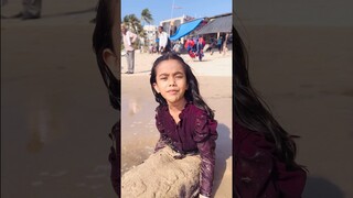 amaira n beach pr kari masti #amairagurjar #shorts