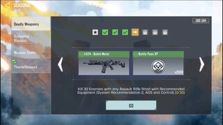 Kill 30 Enemies with any Assault Rifle fitted with Recommended Equipment