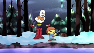 Animasi UndertaleJiang Taifu memancing, pemberi selamat mengambil umpan