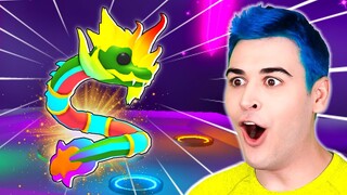 Making The *WORLD’S FIRST* MEGA NEON NAGA DRAGON In Adopt Me Roblox! Adopt Me SOUTHEAST ASIA Update