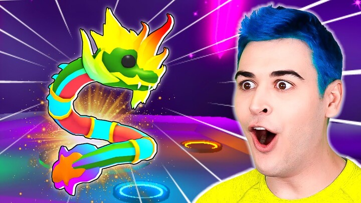 Making The *WORLD’S FIRST* MEGA NEON NAGA DRAGON In Adopt Me Roblox! Adopt Me SOUTHEAST ASIA Update