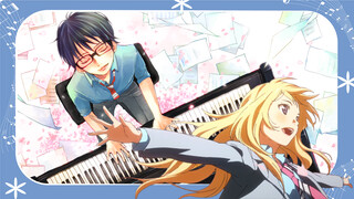 "Your Lie in April", dibawakan oleh paduan suara 20 anggota.