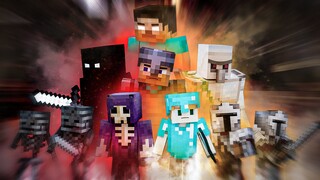 NETHER WAR - Alex and Steve Life (Minecraft animation)