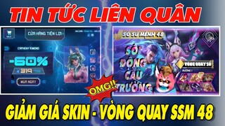 Tin Tức Liên Quân: Giảm Giá Trang phục SS 60% - Vòng Quay sổ sứ mệnh mùa 48
