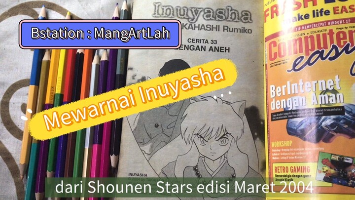 Mewarnai Inuyasha dari Komik Shounen Stars 2004 part 1