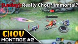 WATCH THIS 1HP OUTPLAY | CHOU FREESTYLE MONTAGE MLBB
