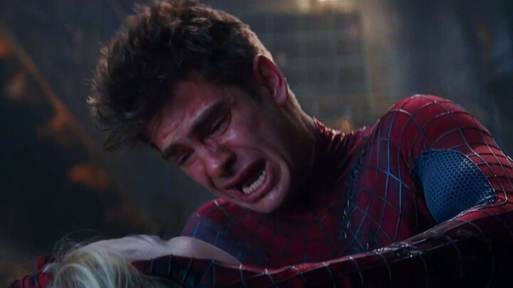 Spiderman bilang dia kehilangan Bibi May, Toby kehilangan Paman Ben, dan Garfield kehilangan segalan