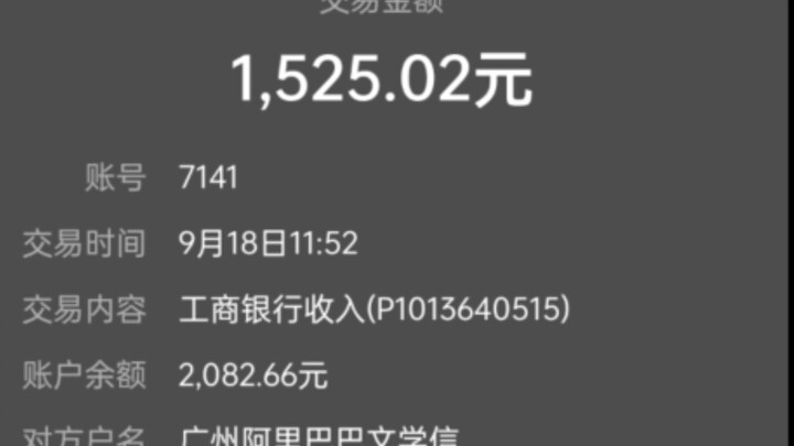 I finally received the payment for my very first novel (a full-length one)! I'm so happy—though the 