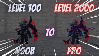 GOING FROM NOOB TO PRO (Level 100 - 2000) - PART 2 | King Legacy