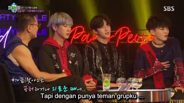 JYP' Party People EXO SUB INDO E10
