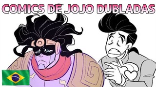 Josuke ajudando o Star Platinum - Comics de Jojo dubladas 🇧🇷