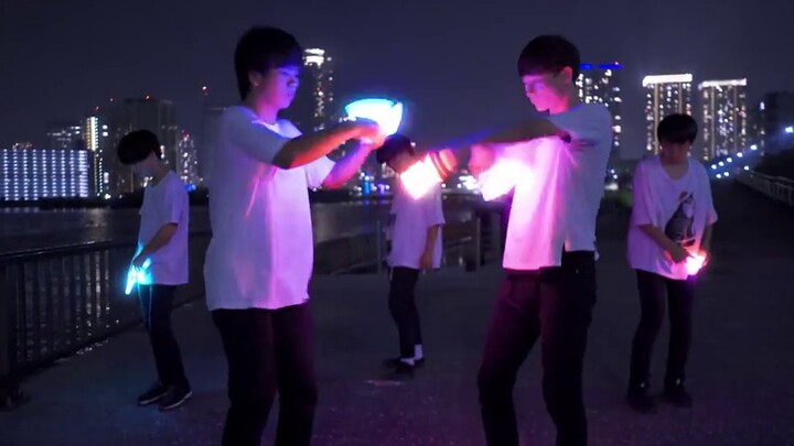 【天気の子】爱にできることはまだあるかいRADWIMPS ヲタ芸でexpressionしてみた[Weathering With You] Light Dance