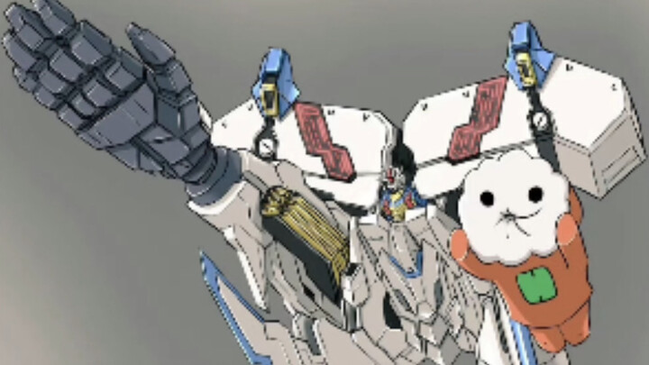 Đây là loại Gundam gì vậy? (bởi một người bạn làm người mẫu)