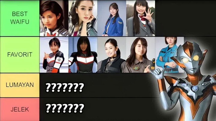 SIAPA YANG TERBAIK -  SEMUA HEROINE ULTRAMAN