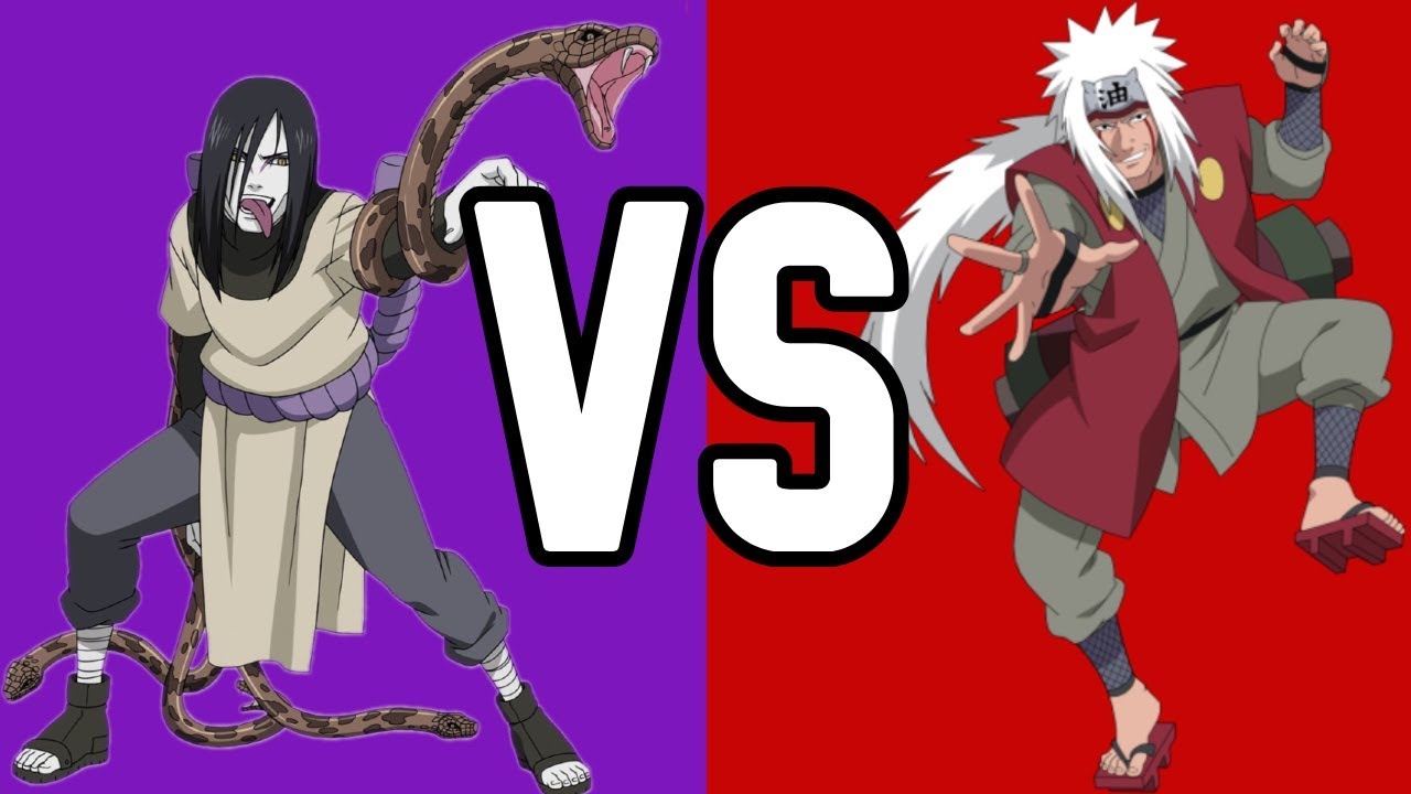 orochimaru jiraiya tsunade vs hanzo