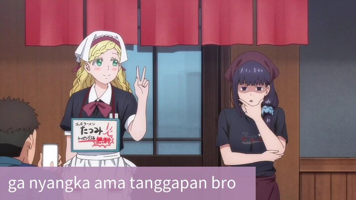 #KompetisiKreasiUnggahan6, melihat temen yang biasanya ngesarkas jadi pelayan yang ramah