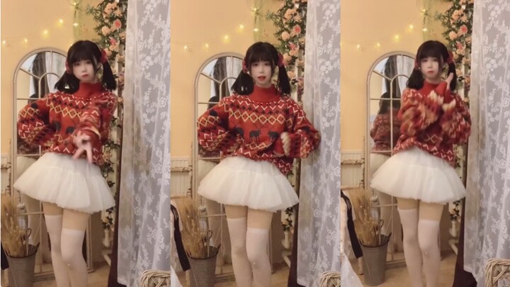 Belated Christmas cheerleading support~