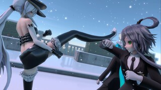 [MMD_Fighting] Weak vs. Hatsune & Tianyi: Return of the Guardians