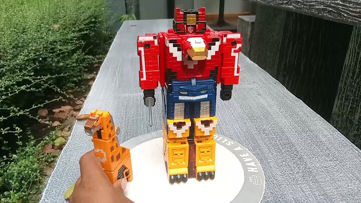 146. 獸王獸王方塊武器系列 01 方塊麒麟（輔助單元）cube kirin