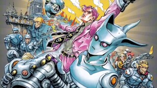 JOJO original painting was expanded by AI 2.0