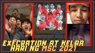 EXECRATION AT KELRA HARI NG MSC 2021