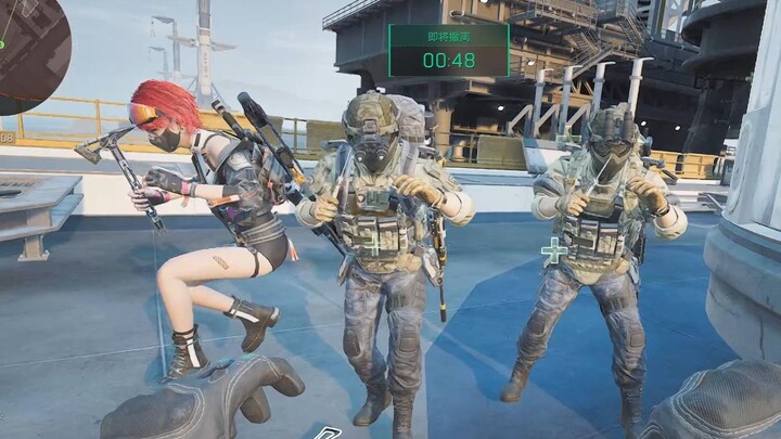 My escort died, but the enemy escort escorted me out instead—forced NTR!