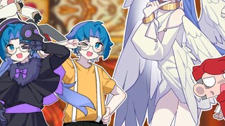 Chicken Cousin: Cousin transforms into White Night and comes to bring salvation to those trapped in 