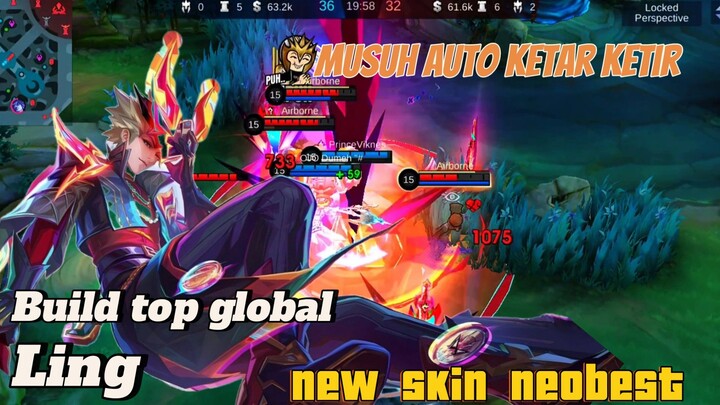 New Skin Ling Neobest is the best🔥musuh auto ketar ketir 🤭