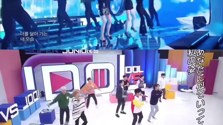 Super Junior, the boy group that loves imitating girl group dances! Girls' Generation, f(x), Red Vel
