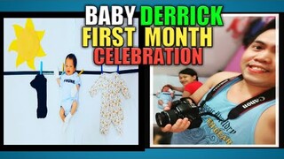 SHEIRANZ DERRICK's FIRST MONTH LITTLE CELEBRATION