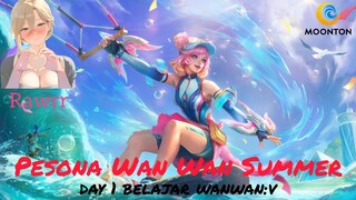 DAY 1 main wanwan pake skin imut dan menggemaskan??? WKKWWK
