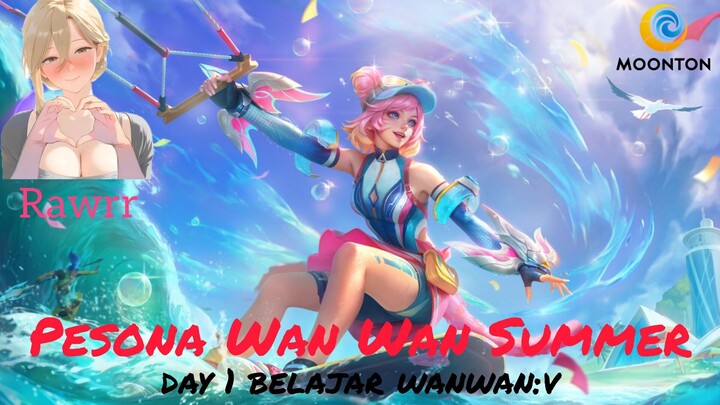 DAY 1 main wanwan pake skin imut dan menggemaskan??? WKKWWK