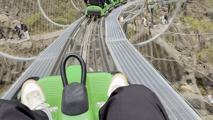 Immersive experience, roller coaster