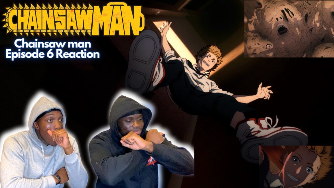 Chainsaw Man Episode 1 Reaction Mashup, チェンソーマン Ep 1 Reaction Mashup