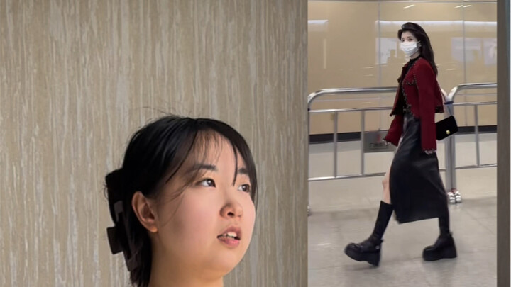 When a slightly plus-size girl wears the viral internet-famous autumn outfits, she never expected…