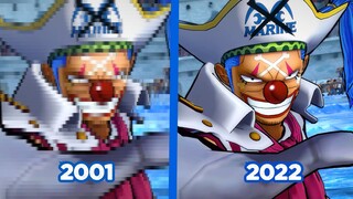 All Ultimate's BUGGY One Piece Evolution (4K)