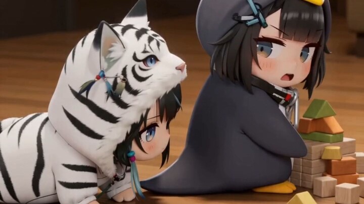 จบเห่แล้ว! หางของน้องเพนกวินกำลังจะโดนกัด! 【ดินแดนสิ้นโลก】