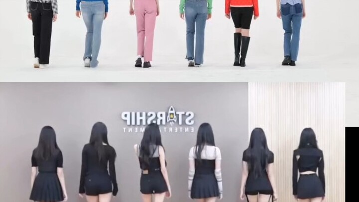 เปรียบเทียบท่าเต้นเพลง That's my girl ของวง IVE ก่อนและหลังเดบิวต์