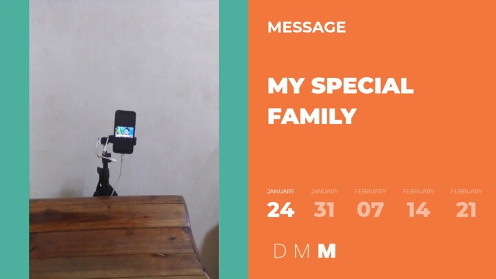 DMM: My Special Family - January 24, 2026 - Message - Airez Special