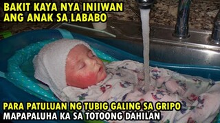 ISANG INA ANG INILALAGAY ANG ANAK SA LABABO HABANG NATUTULOG AT TUMUTULO ANG GRIPO, BAKIT KAYA_!