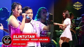 BINTANG PANTURA SISKA TARUNA ft KUSDY ARJUNA - SLINTUTAN [ COVER ]CIPT.CAK DIQIN - LIKA LIKU MUSIC