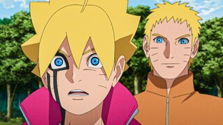 Boruto usó Karma contra Naruto, pero algo salió mal