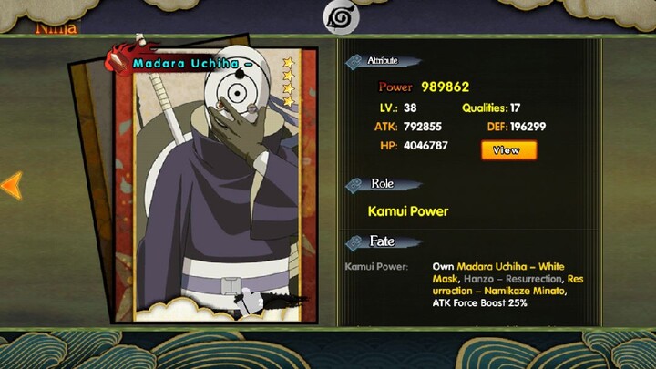 ultimate ninja king : obito
