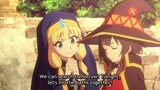 Cecily wants a bath and destroy a church | Konosuba An Explosion on This Wonderful World! Episode 11