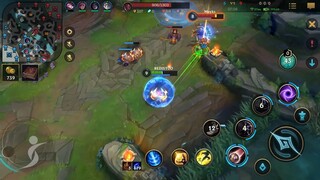 WILD RIFT ORIANNA MID GAMEPLAY IN SEASON 5 (BUILD & RUNES)