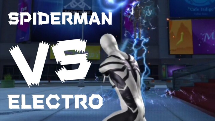 Spiderman vs electro in face to face fight #spiderman #electro