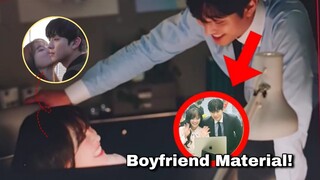 Ahn Hyo Seop Sweet Gestures to Kim Sejeong in Real Food Commercial Behind the Scenes